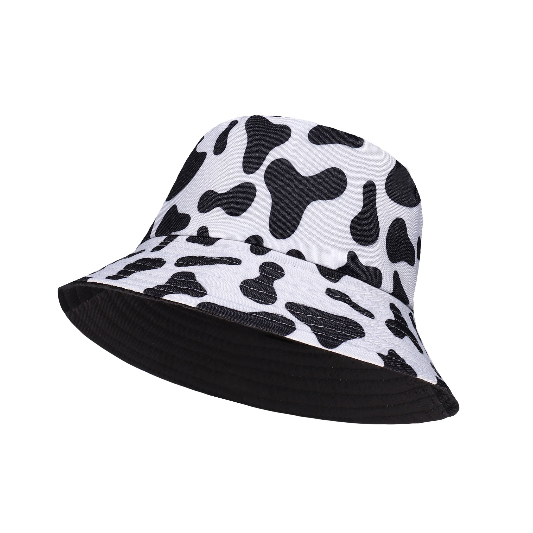 Cow print bucket hat online