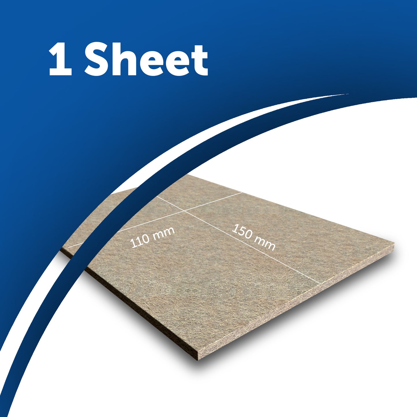 Furniture Felt Pads Floor Protectors 11x15cm Heavy Duty Felt Sheets 5mm Cut Best Adhesive Felt Pads for Furniture Feet Chair Leg Floor Protectors