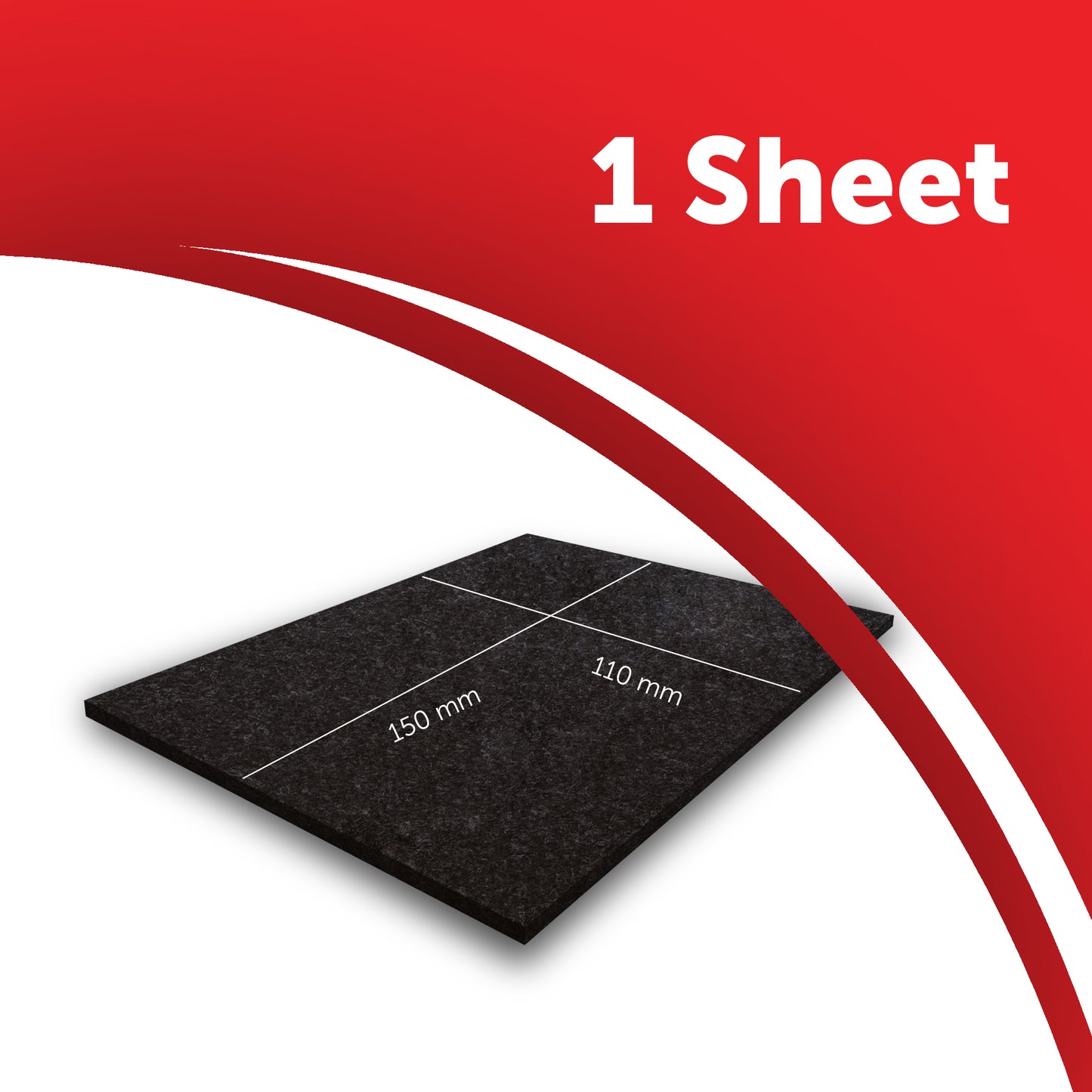 Furniture Felt Pads Floor Protectors 11x15cm Heavy Duty Felt Sheets 5mm Cut Best Adhesive Felt Pads for Furniture Feet Chair Leg Floor Protectors