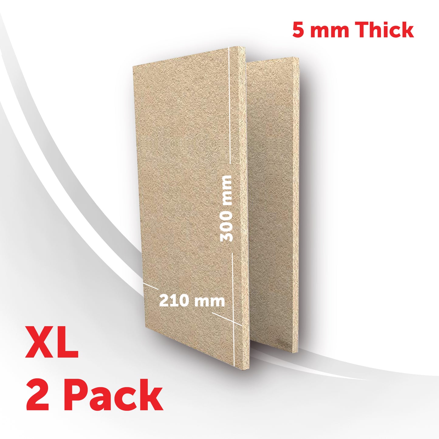 Chair Leg Floor Protectors Furniture Felt Pads Beige and Brown Extra Large Sheets 30 x 21 cm Hardwood Floor Protector 5mm thick