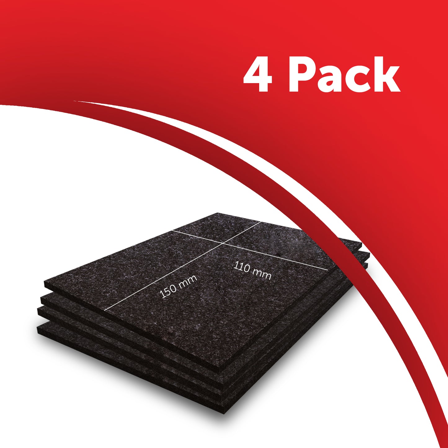 Furniture Felt Pads Floor Protectors 11x15cm Heavy Duty Felt Sheets 5mm Cut Best Adhesive Felt Pads for Furniture Feet Chair Leg Floor Protectors