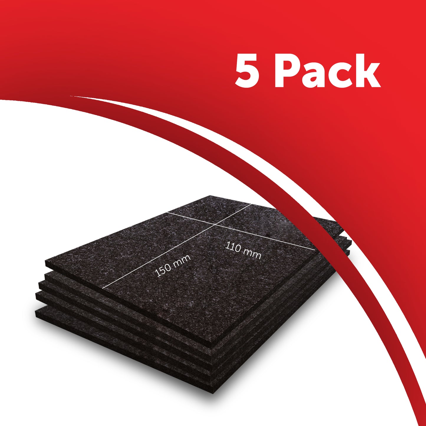 Furniture Felt Pads Floor Protectors 11x15cm Heavy Duty Felt Sheets 5mm Cut Best Adhesive Felt Pads for Furniture Feet Chair Leg Floor Protectors