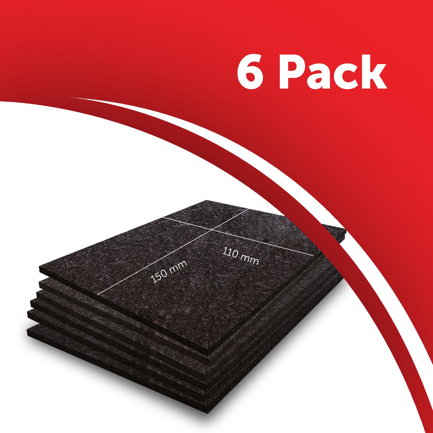 Furniture Felt Pads Floor Protectors 11x15cm Heavy Duty Felt Sheets 5mm Cut Best Adhesive Felt Pads for Furniture Feet Chair Leg Floor Protectors