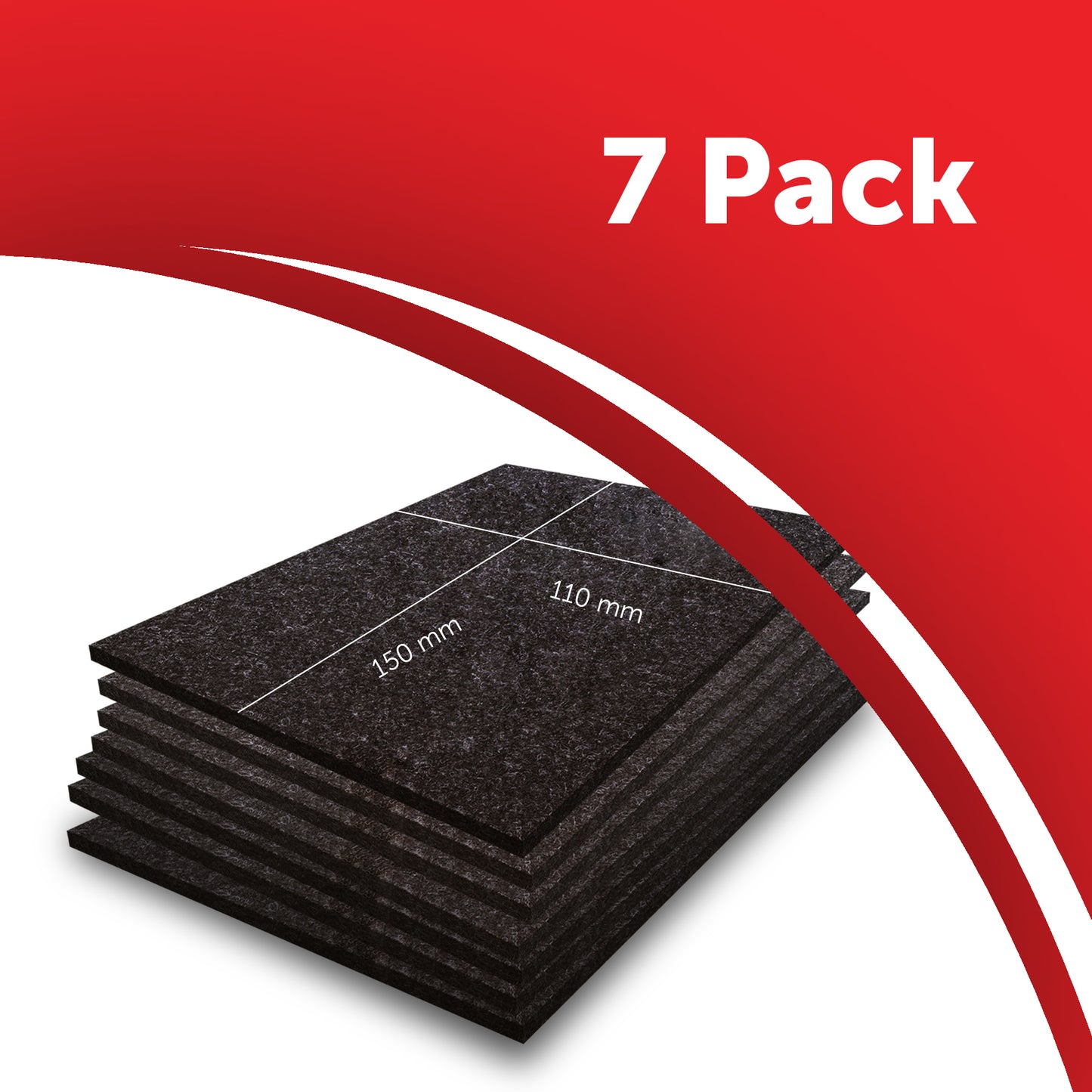 Furniture Felt Pads Floor Protectors 11x15cm Heavy Duty Felt Sheets 5mm Cut Best Adhesive Felt Pads for Furniture Feet Chair Leg Floor Protectors