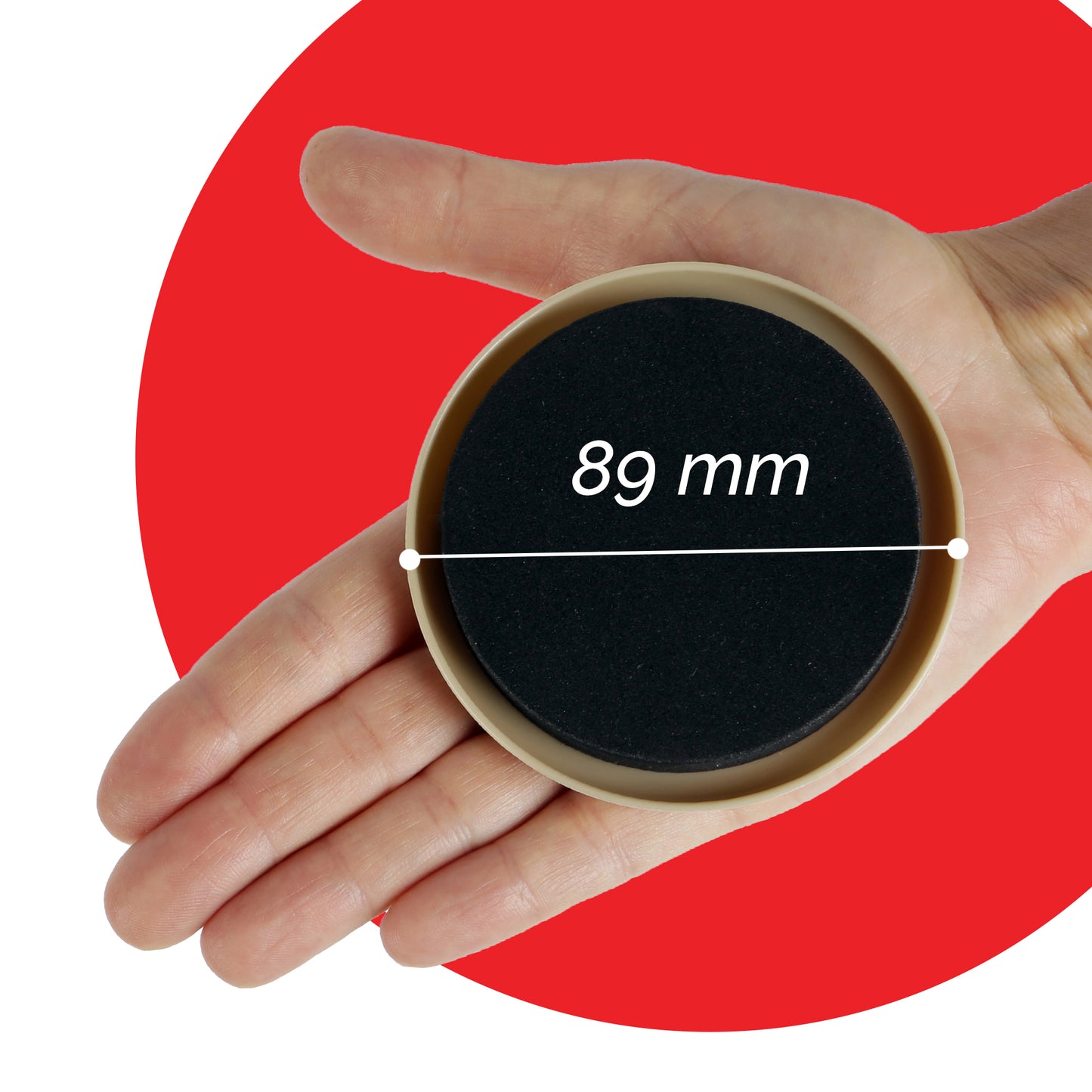 Furniture Sliders For Carpet, Heavy Duty Furniture Sliders 89mm Diameter