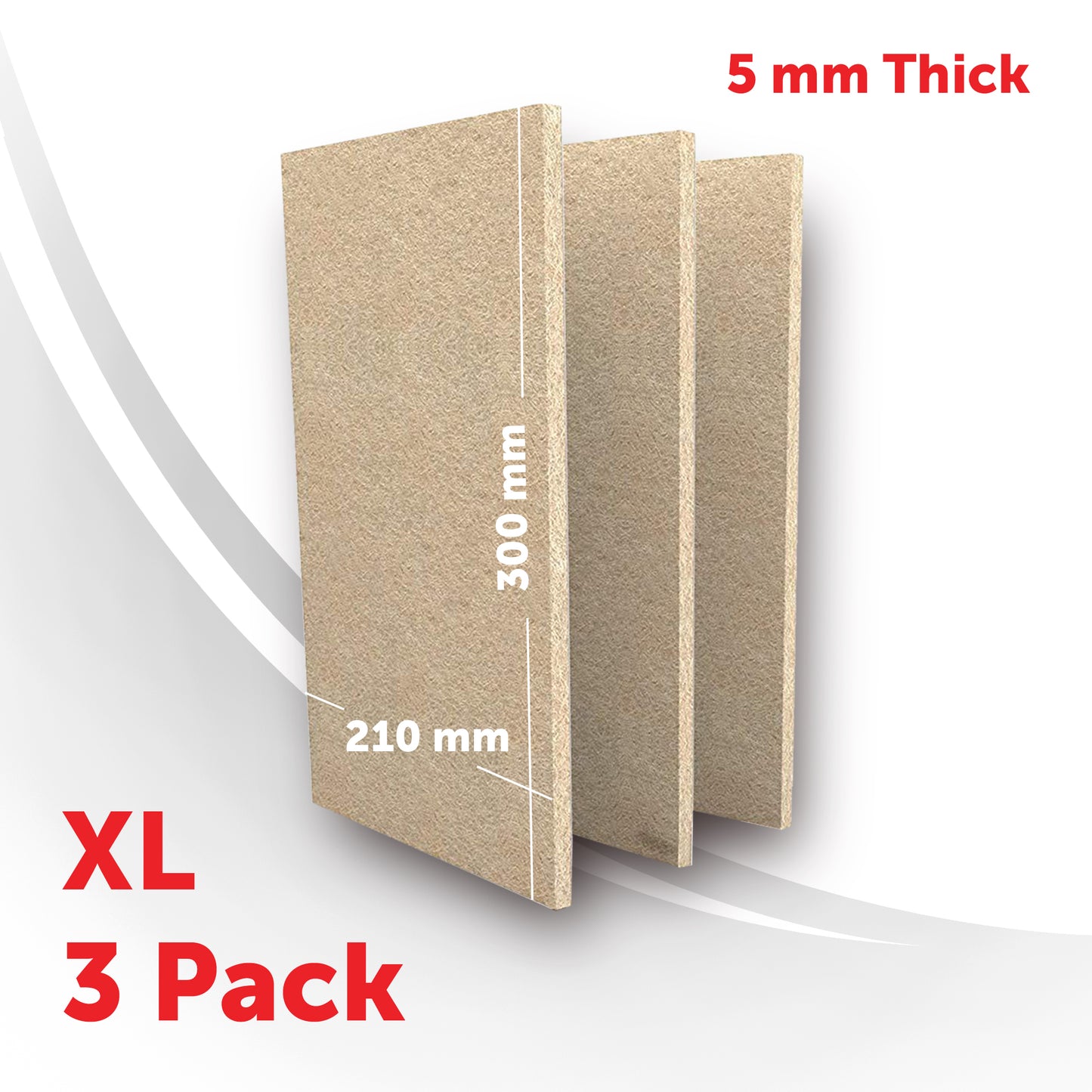 Chair Leg Floor Protectors Furniture Felt Pads Beige and Brown Extra Large Sheets 30 x 21 cm Hardwood Floor Protector 5mm thick