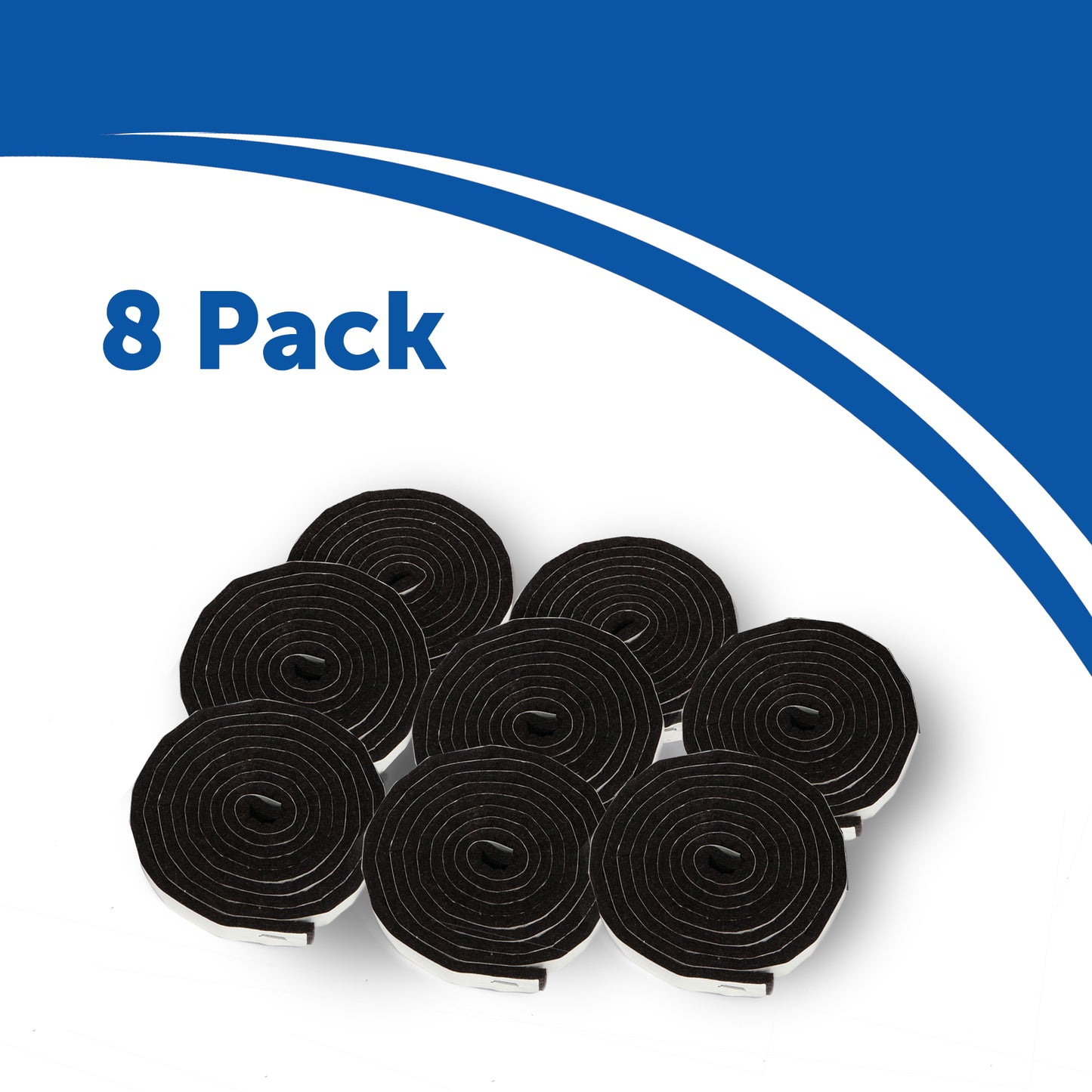 8 Pack SIMALA furniture pads for wooden floors