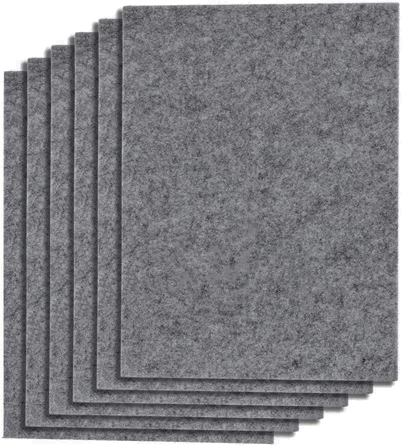 Chair Leg Protectors Grey Furniture Felt Pads Floor Protectors 11x15cm Heavy Duty Felt Sheets 5mm Furniture Feet Chair Legs